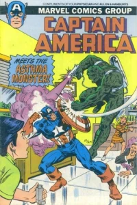 Captain America Meets the Asthma Monster!