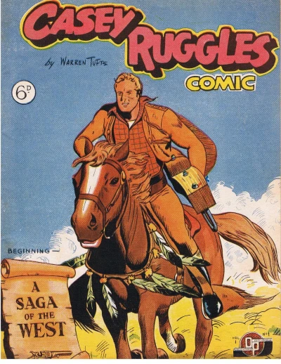 Casey Ruggles Western Comic