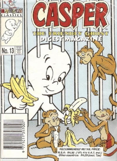 Casper the Friendly Ghost Digest Magazine