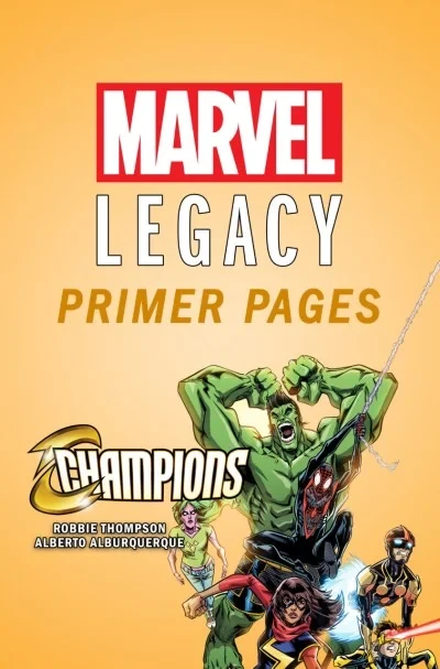 Champions - Marvel Legacy Primer Pages