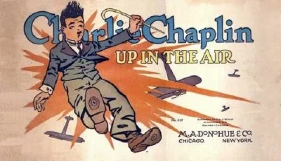 Charlie Chaplin Up in the Air