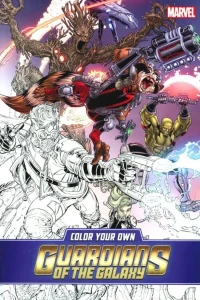 Color Your Own Guardians of the Galaxy