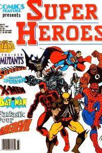 Comics Feature Presents Super Heroes