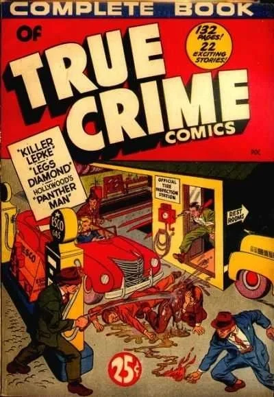 Complete Book of True Crime Comics (1944) - Series 
