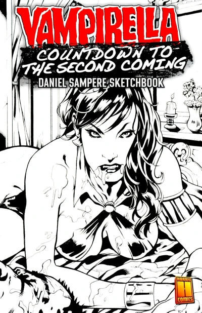 Countdown to Vampirella: The Second Coming - Daniel Sampere Sketchbook