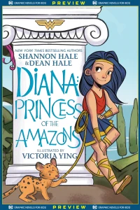 DC Graphic Novels for Kids Sneak Peeks: Diana: Princess of the Amazons