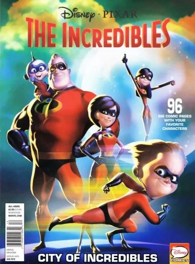 Disney-Pixar/Muppets Presents: Incredibles - City of Incredibles