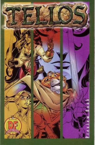Dynamic Forces: Tellos Preview Book (1999) - Series 