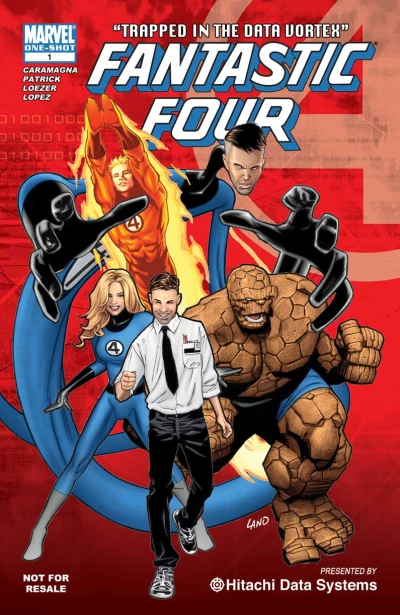 Fantastic Four Trapped in the Data Vortex