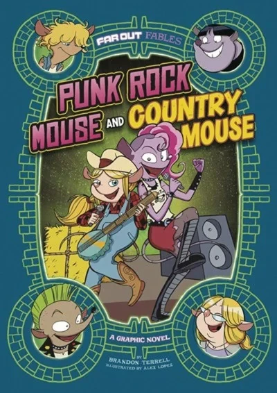 Far Out Fables: Punk Rock Mouse and Country Mouse