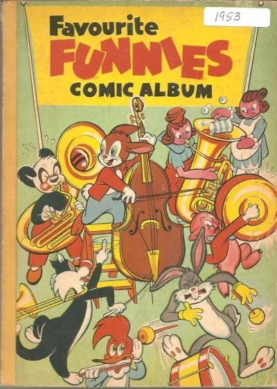Favourite Funnies Comic Album (1950) - Series 
