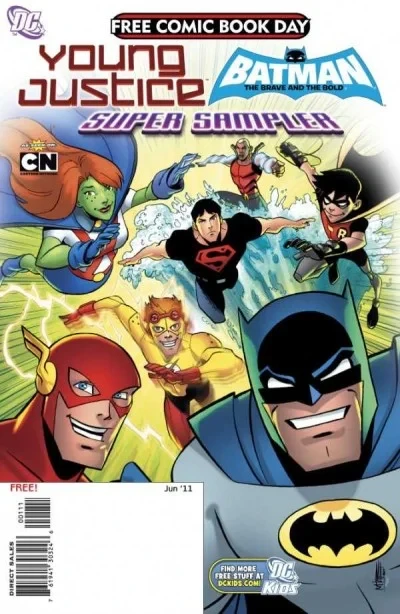 FCBD 2011 Young Justice Batman BB Super Sampler