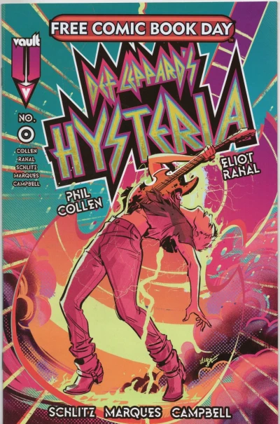 Free Comic Book Day 2025: Def Leppard's Hysteria