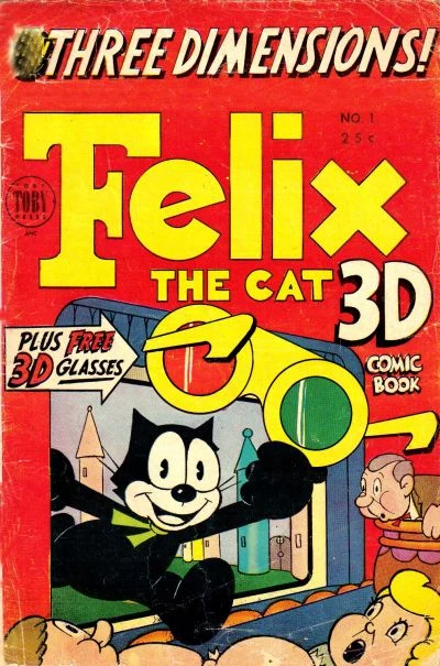 Felix the Cat 3-D Comic Book