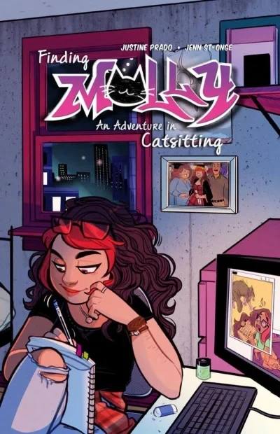 Finding Molly: An Adventure In Catsitting: A Graphic Novel For Artists and Cat Lovers