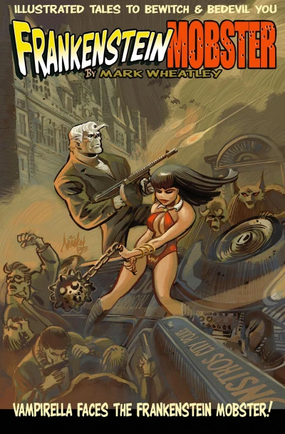Frankenstein Mobster and Vampirella