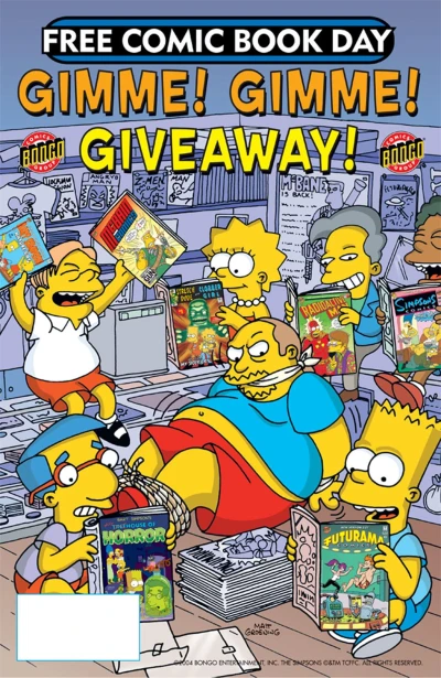 Free Comic Book Day Gimme! Gimme! Giveaway!