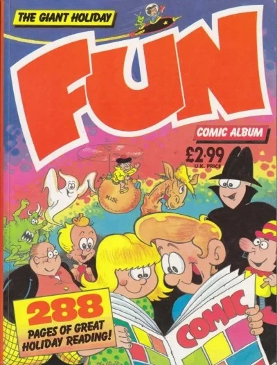 Giant Holiday Fun Comic Album