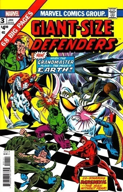 Giant-Size Defenders No. 3 Facsimile Edition (2020) - Series 