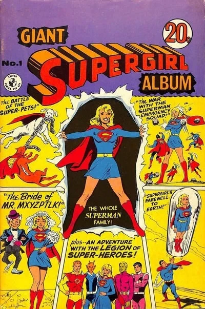 Giant Supergirl Album (1970) - Series 