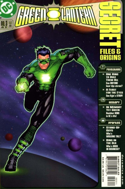 Green Lantern Secret Files And Origins