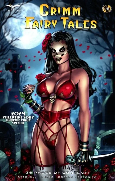 Grimm Fairy Tales 2024 Valentine's Day Lingerie Pinup Special