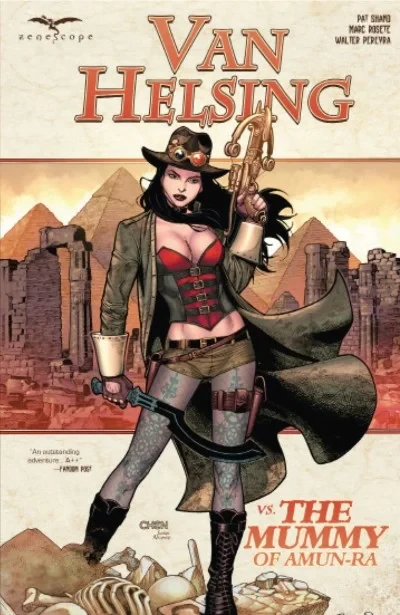 Grimm Fairy Tales: Van Helsing vs. The Mummy of Amun Ra