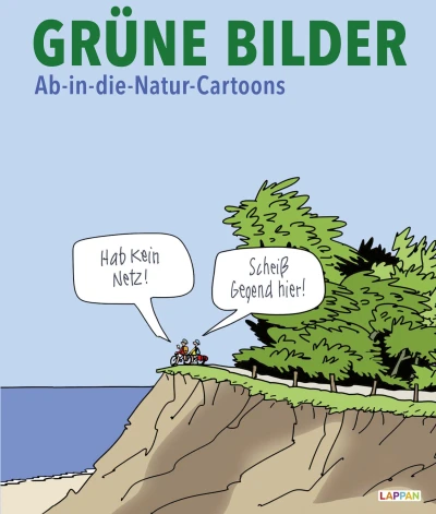 Grüne Bilder: Ab-in-die-Natur-Cartoons
