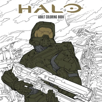 Halo: Adult Coloring Book (2017) - Series 