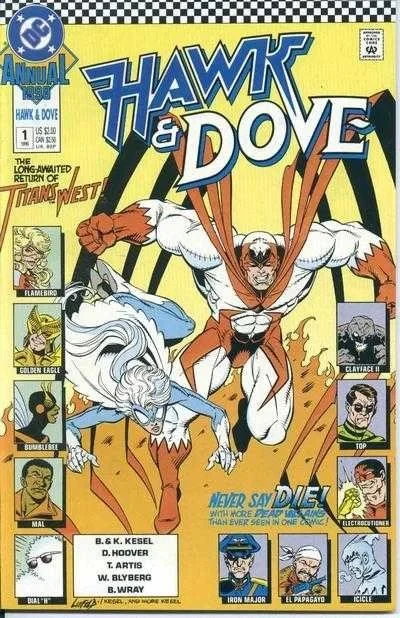Hawk and Dove Annual (1990) - Series 