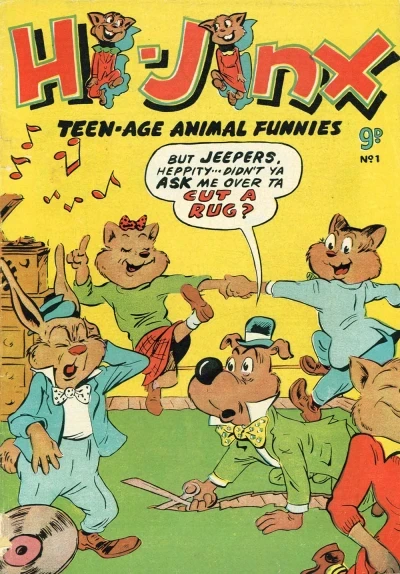 Hi-Jinx Teen-Age Animal Funnies