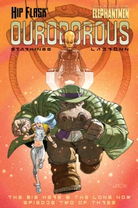 Hip Flask: Ouroborous