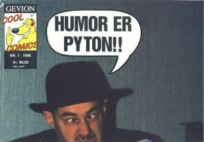 Humor er Pyton!!