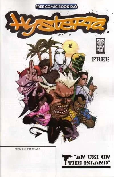 Hysteria: An Uzi on the Island / Sharknife (FCBD) (2004) - Series 