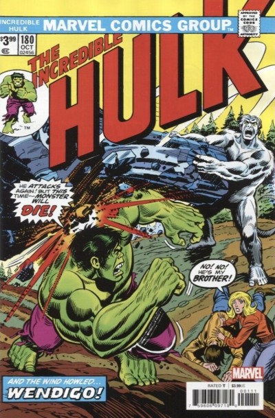 Incredible Hulk No. 180 Facsimile Edition (2020) - Series 