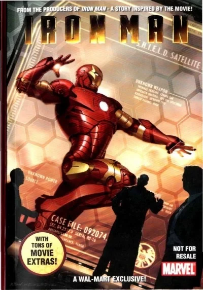 Iron Man Wal-Mart Custom Comic