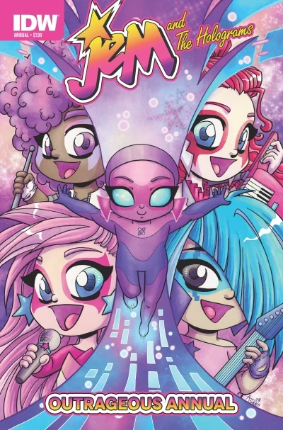 Jem and the Holograms Outrageous Annual 2015
