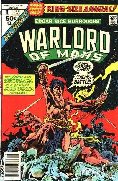 John Carter Warlord of Mars Annual
