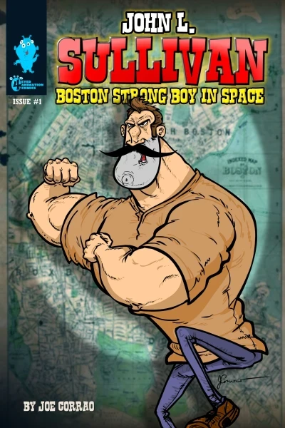John L. Sullivan Boston Strong Boy In Space