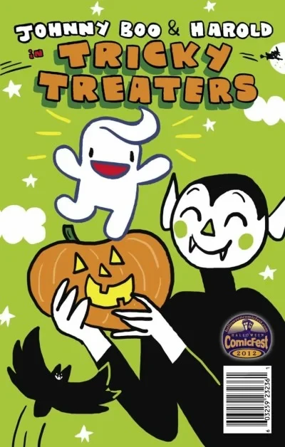 Johnny Boo & Harold in Tricky Treaters Mini Comic (2012) - Series 