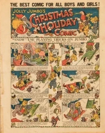 Jolly Jumbo's Christmas Holiday Comic