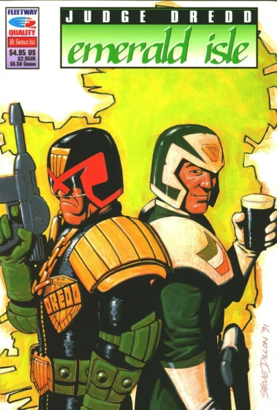 Judge Dredd Emerald Isle