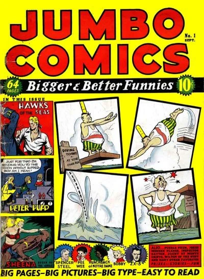Jumbo Comics (1938) - Series 