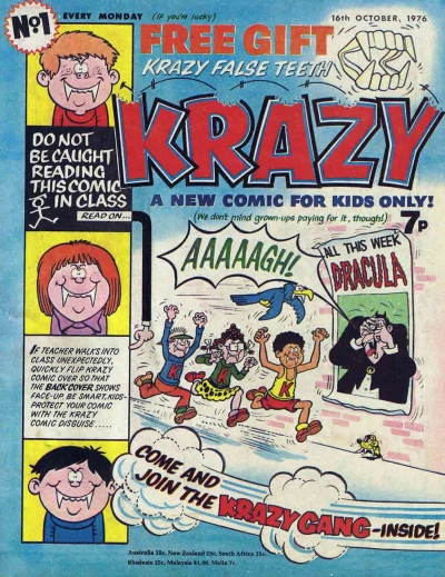 Krazy Comic (1976) - Series 