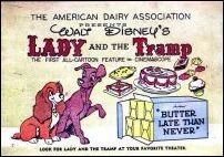 Lady and The Tramp in "Butter Late Than Never"