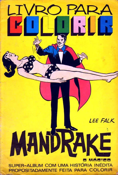 Mandrake, o Mágico - Livro para Colorir