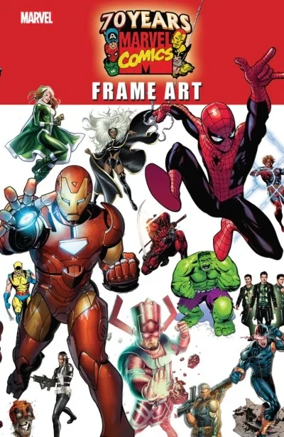 Marvel 70th Anniversary Frame Art