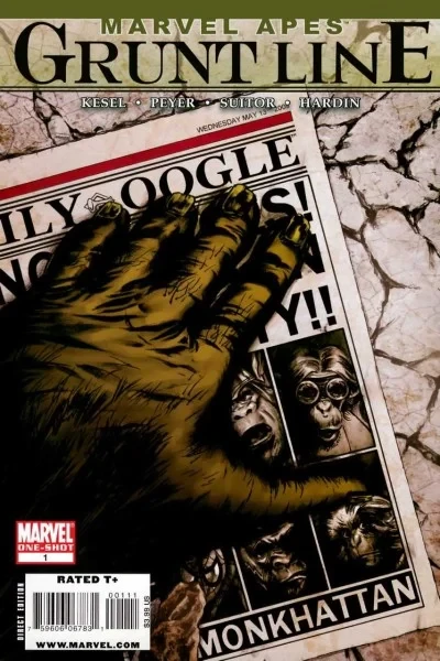 Marvel Apes: Grunt Line (2009) - Series 
