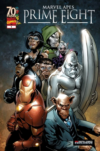 Marvel Apes: Prime Eight (2009) - Series 