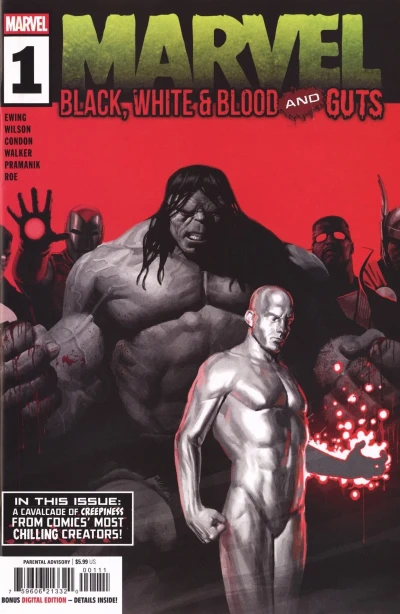 Marvel: Black, White & Blood and Guts